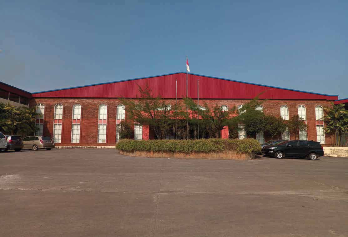 PT. Prima Paper Indonesia factory exterior, Wonogiri